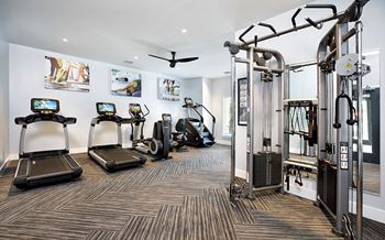 Cardio and strength training fitness center